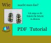 Zebra Cane und Ohrhänger herstellen aus Modelliermasse PDF Tutorial