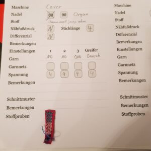 COVER Näheinstellungen Tabelle Coverlock Gedächtnisstütze PDF