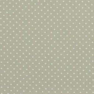 Baumwolle | bedruckt | 1mm Punkte | sand/weiss