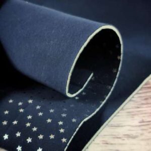 EcoBaFo | dunkelblau | silberne Sternchen