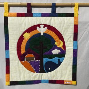 Patchwork Wandbild „Der Schöpfungskreis“