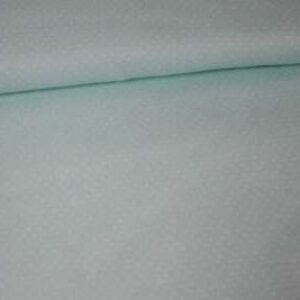 Baumwolle | bedruckt | 1mm Punkte | hellblau/weiss