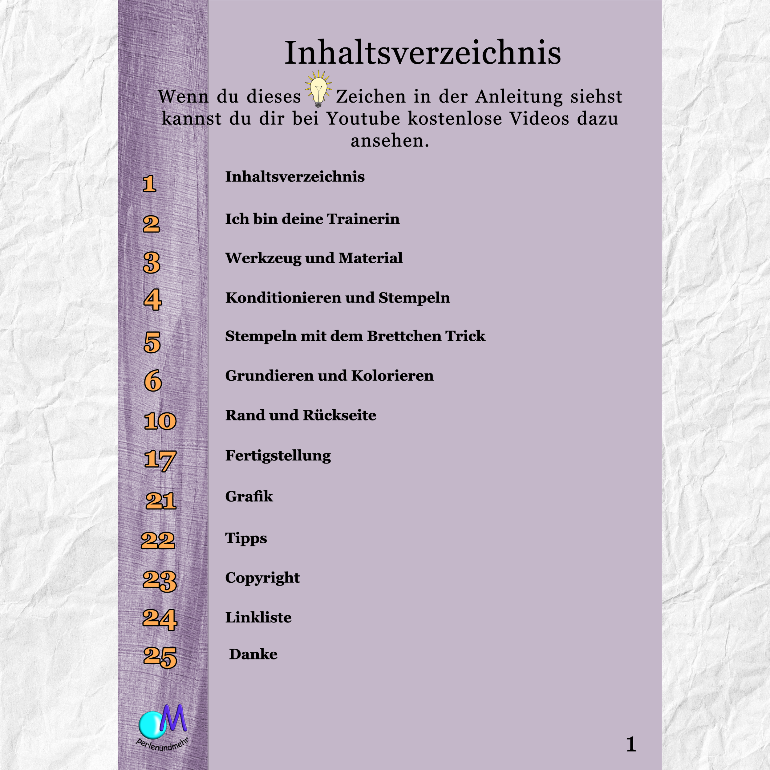 Edles Polymer Clay Collier mit schimmernden Inlays aus Modelliermasse PDF Tutorial mit Filmmaterial – Bild 3