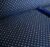 Baumwolle | bedruckt | 1mm Punkte | dunkelblau/weiss